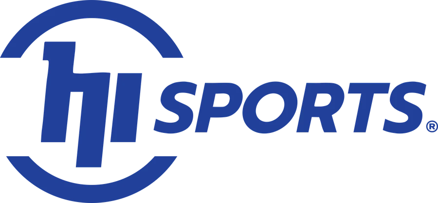 Logo màu HISPORTS chính thức, giữ ký hiệu đăng ký.